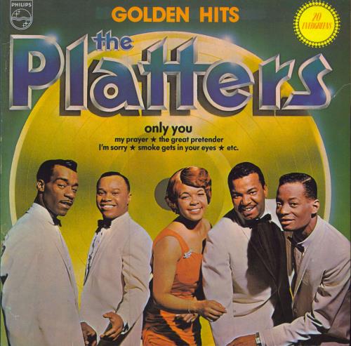 The Platters Golden Hits vinyl LP album (LP record) Hong Kong TTSLPGO786475