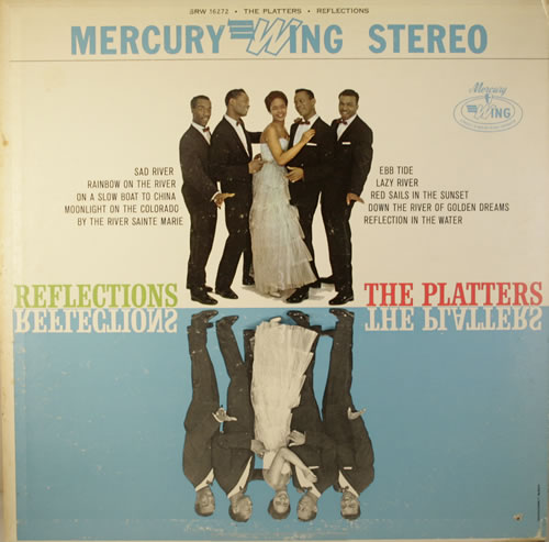 The Platters Reflections vinyl LP album (LP record) US TTSLPRE552457