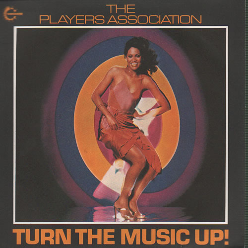 The Players Association Turn The Music Up - A Label 7" vinyl single (7 inch record / 45) UK 3PA07TU636901