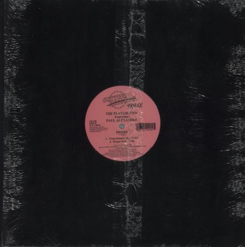 The Playground Desire vinyl LP album (LP record) US 8YFLPDE860771