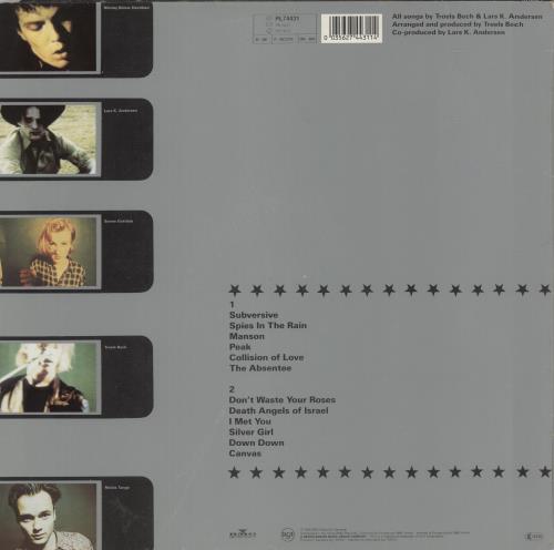 The Poets (90s) The Poets vinyl LP album (LP record) German T32LPTH647014