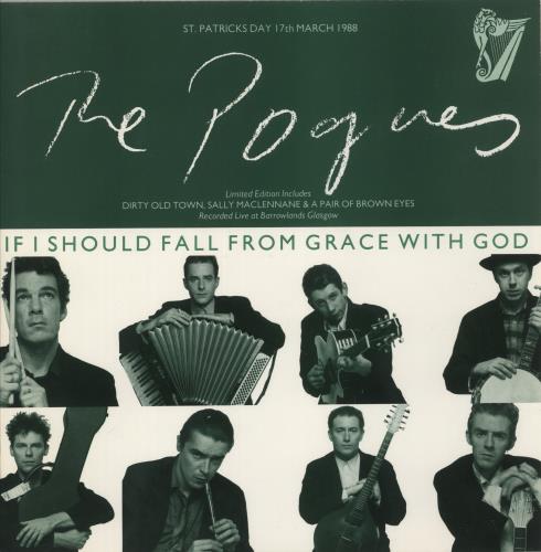 The Pogues If I Should Fall From Grace With God 12" vinyl single (12 inch record / Maxi-single) UK POG12IF112848