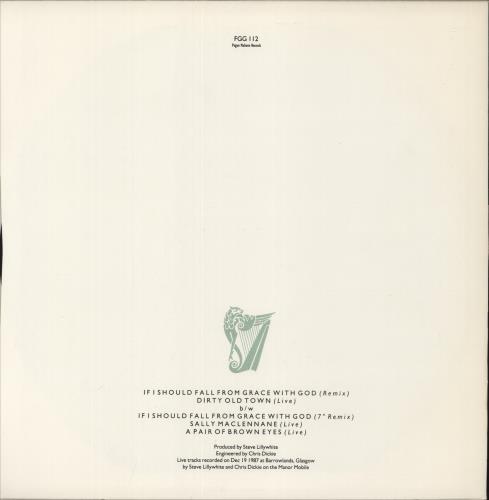 The Pogues If I Should Fall From Grace With God 12" vinyl single (12 inch record / Maxi-single) UK POG12IF112848