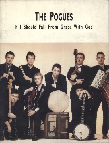 The Pogues If I Should Fall From Grace With God tour programme UK POGTRIF175466
