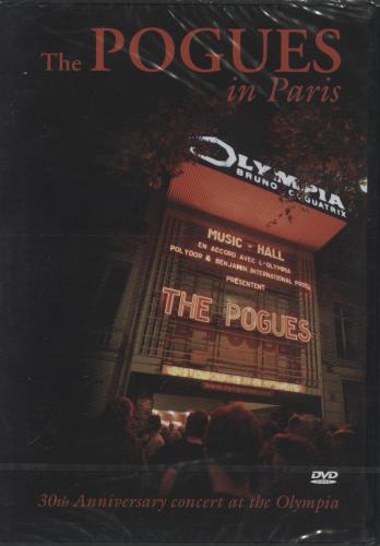 The Pogues In Paris - 30th Anniversary Concert At The Olympia - Sealed DVD-Audio disc French POGADIN876759
