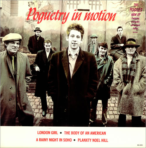 The Pogues Poguetry In Motion 12" vinyl single (12 inch record / Maxi-single) US POG12PO208186