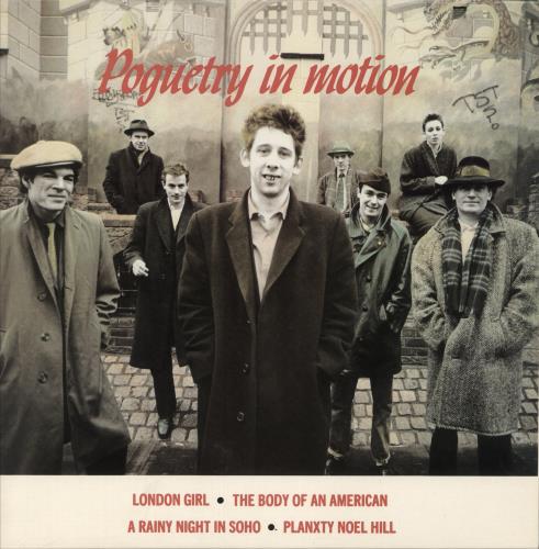 The Pogues Poguetry In Motion 12" vinyl single (12 inch record / Maxi-single) UK POG12PO85346