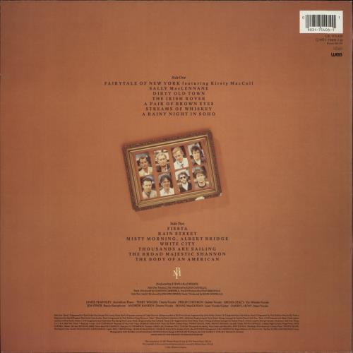 The Pogues The Best Of The Pogues vinyl LP album (LP record) UK POGLPTH554109
