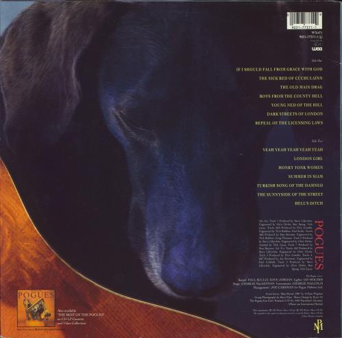 The Pogues The Rest Of The Best vinyl LP album (LP record) German POGLPTH778800