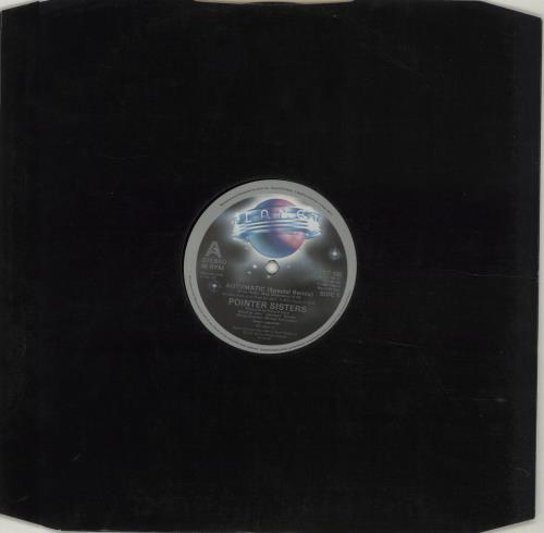 The Pointer Sisters Automatic 12" vinyl single (12 inch record / Maxi-single) UK TPS12AU676873