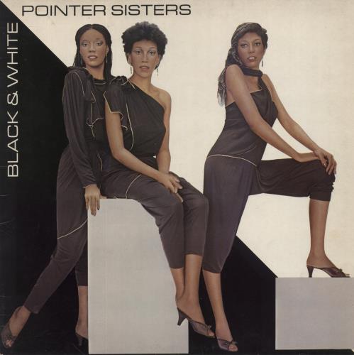 The Pointer Sisters Black & White vinyl LP album (LP record) UK TPSLPBL290283