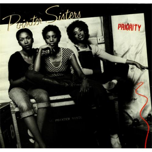 The Pointer Sisters Priority vinyl LP album (LP record) UK TPSLPPR425050