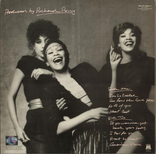 The Pointer Sisters So Excited vinyl LP album (LP record) UK TPSLPSO708999
