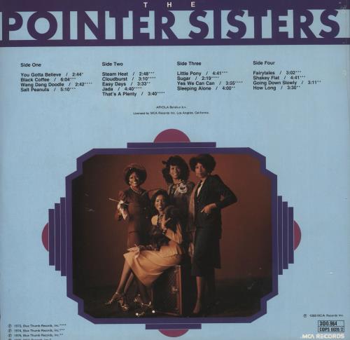 The Pointer Sisters The Best Of The Pointer Sisters - Sealed 2-LP vinyl record set (Double LP Album) Dutch TPS2LTH723333