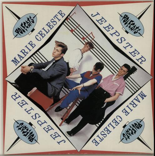 The Polecats Jeepster 7" vinyl single (7 inch record / 45) UK PCT07JE655270