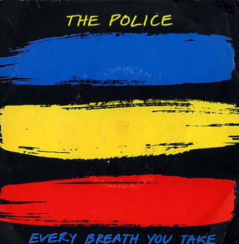 The Police A Cada Suspiro Seu - Every Breath You Take 7" vinyl single (7 inch record / 45) Brazilian POL07AC343530