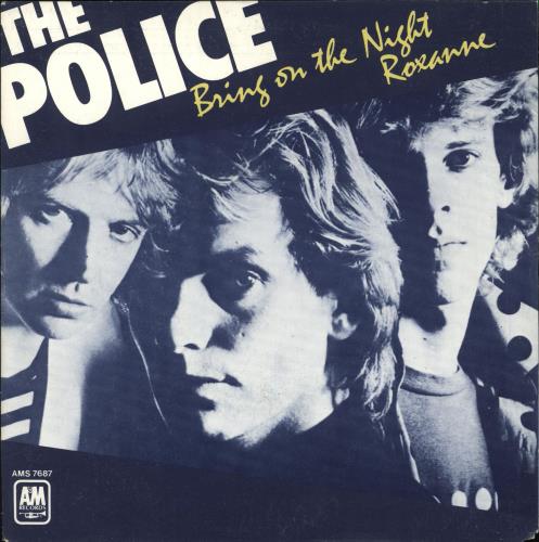 The Police Bring On The Night - inj 7" vinyl single (7 inch record / 45) French POL07BR233596