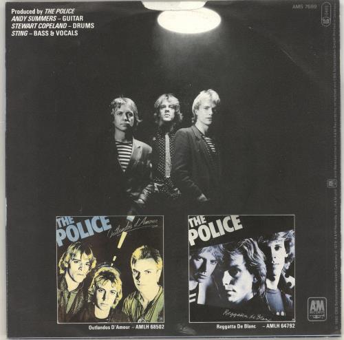 The Police Bring On The Night 7" vinyl single (7 inch record / 45) German POL07BR717454