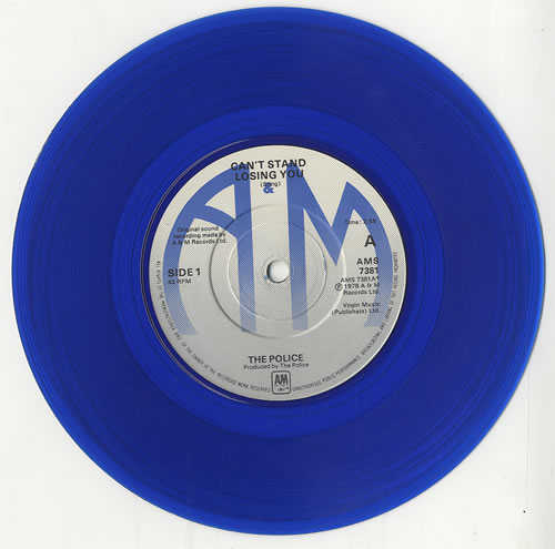 The Police Can't Stand Losing You - 1981 issue 7" vinyl single (7 inch record / 45) UK POL07CA447396