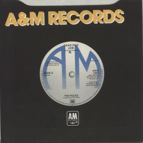 The Police Can't Stand Losing You - Blue labels 7" vinyl single (7 inch record / 45) UK POL07CA575803