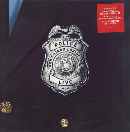 The Police Can't Stand Losing You - Promo 12" vinyl single (12 inch record / Maxi-single) UK POL12CA805234