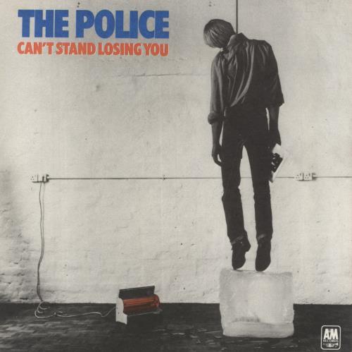 The Police Can't Stand Losing You - Red - P/S - EX 7" vinyl single (7 inch record / 45) UK POL07CA652442