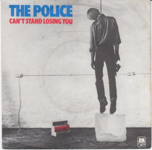 The Police Can't Stand Losing You - Yellow - P/S 7" vinyl single (7 inch record / 45) UK POL07CA218353