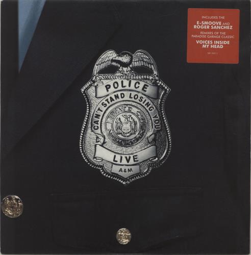 The Police Can't Stand Losing You 12" vinyl single (12 inch record / Maxi-single) UK POL12CA45099