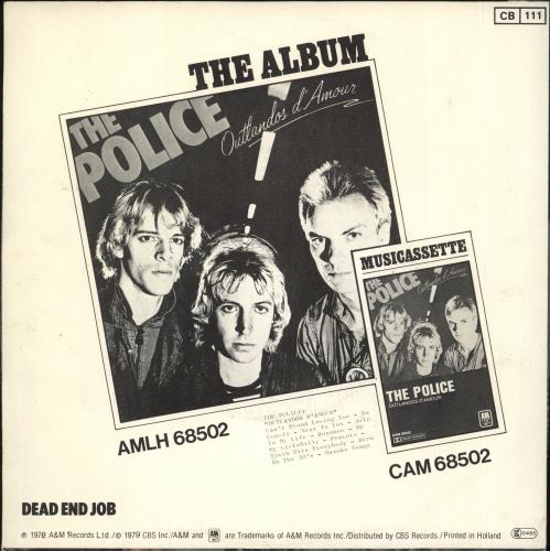 The Police Can't Stand Losing You 7" vinyl single (7 inch record / 45) Dutch POL07CA717444