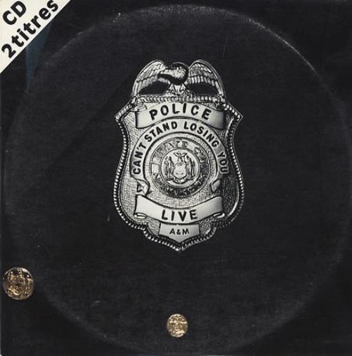 The Police Can't Stand Losing You CD single (CD5 / 5") French POLC5CA89339