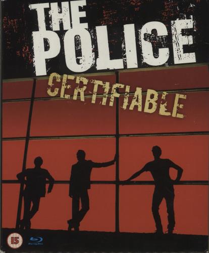The Police Certifiable - EX Blu Ray DVD UK POLBRCE681214