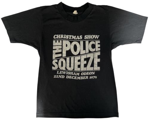 The Police Christmas Show - Vintage Original t-shirt UK POLTSCH890681