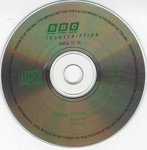 The Police Classic In Concert 4 CD album (CDLP) UK POLCDCL367705
