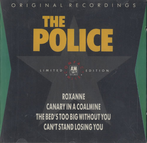 The Police Compact Hits CD single (CD5 / 5") UK POLC5CO83045