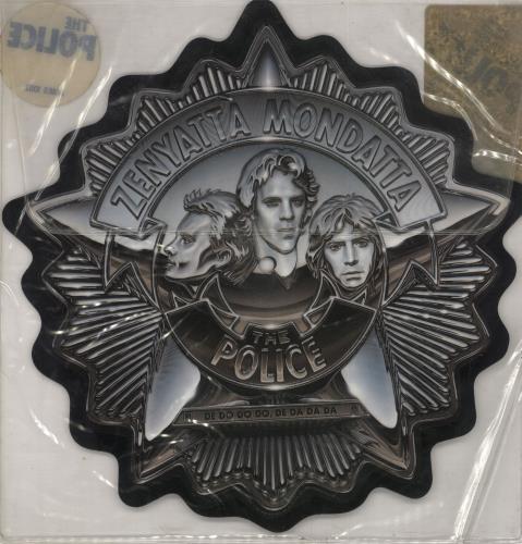 The Police Don't Stand So Close To Me - Double Stickered shaped picture disc (picture disc vinyl record) US POLSHDO737593