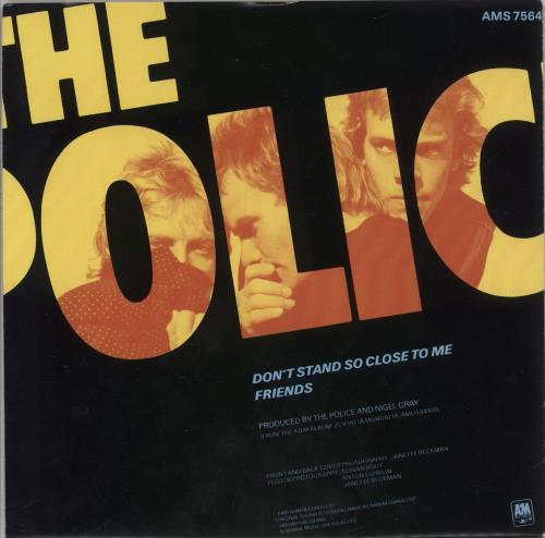 The Police Don't Stand So Close To Me - Poster Sleeve 7" vinyl single (7 inch record / 45) UK POL07DO41945