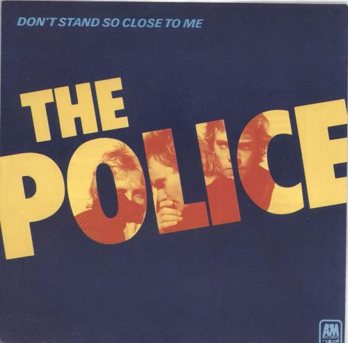 The Police Don't Stand So Close To Me 7" vinyl single (7 inch record / 45) Italian POL07DO717479