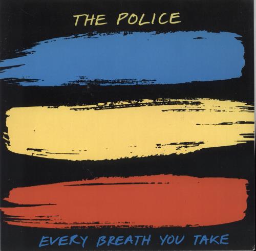 The Police Every Breath You Take - A Label 7" vinyl single (7 inch record / 45) UK POL07EV45158