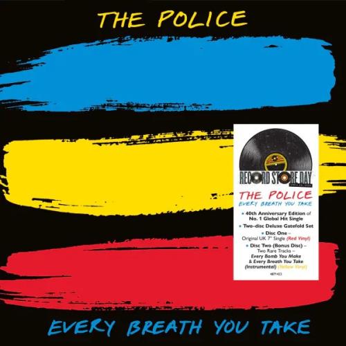 The Police Every Breath You Take - Red & Yellow Vinyl - RSD 2023 - Sealed 7" vinyl single (7 inch record / 45) UK POL07EV811106