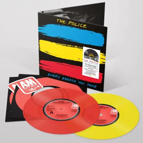The Police Every Breath You Take - Red & Yellow Vinyl - RSD 2023 - Sealed 7" vinyl single (7 inch record / 45) UK POL07EV811106