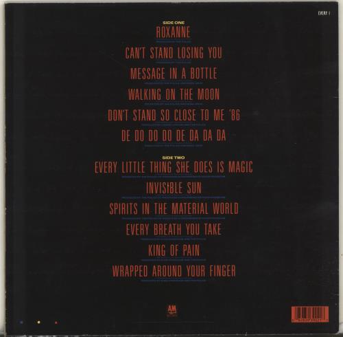 The Police Every Breath You Take - Shrink vinyl LP album (LP record) UK POLLPEV704278