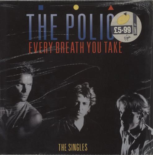 The Police Every Breath You Take - shrink vinyl LP album (LP record) UK POLLPEV875009