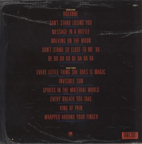 The Police Every Breath You Take - shrink vinyl LP album (LP record) UK POLLPEV875009