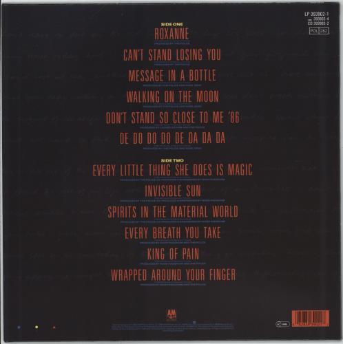 The Police Every Breath You Take - The Singles - Hype stickered vinyl LP album (LP record) German POLLPEV785273