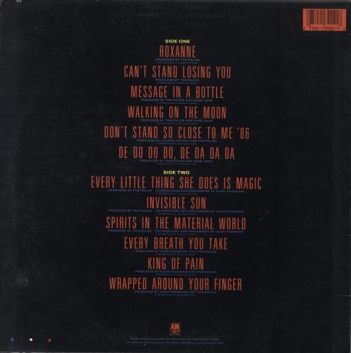 The Police Every Breath You Take - The Singles - VG vinyl LP album (LP record) US POLLPEV805506