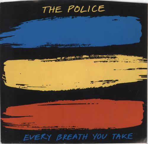 The Police Every Breath You Take - W 7" vinyl single (7 inch record / 45) US POL07EV717448