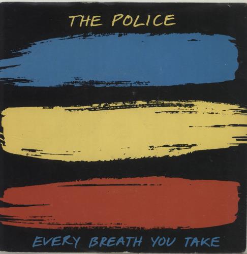 The Police Every Breath You Take 7" vinyl single (7 inch record / 45) Italian POL07EV688338