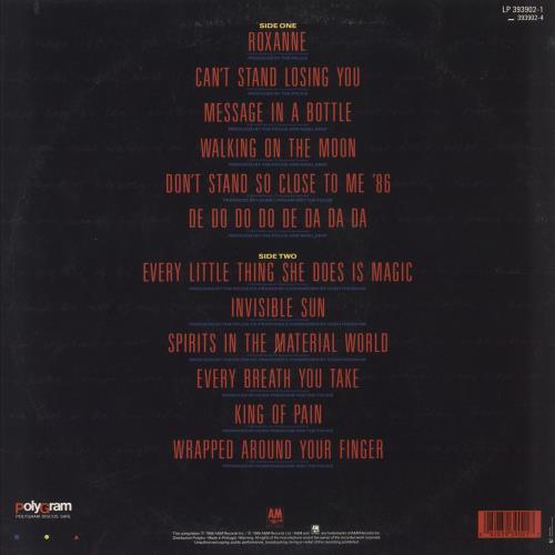 The Police Every Breath You Take vinyl LP album (LP record) Portuguese POLLPEV749207