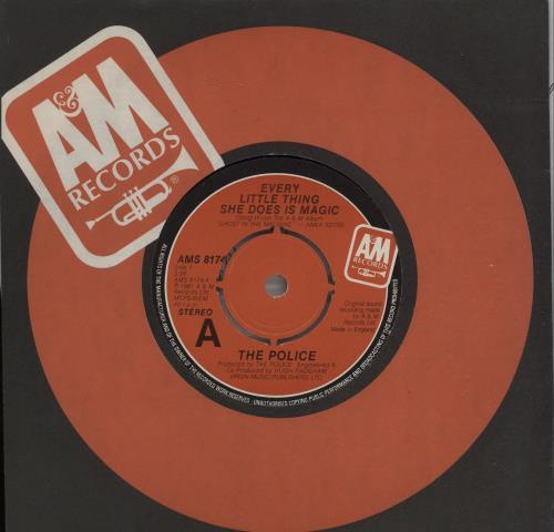 The Police Every Little Thing She Does Is Magic 7" vinyl single (7 inch record / 45) UK POL07EV559776