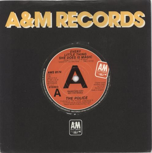 The Police Every Little Thing She Does Is Magic 7" vinyl single (7 inch record / 45) UK POL07EV730903